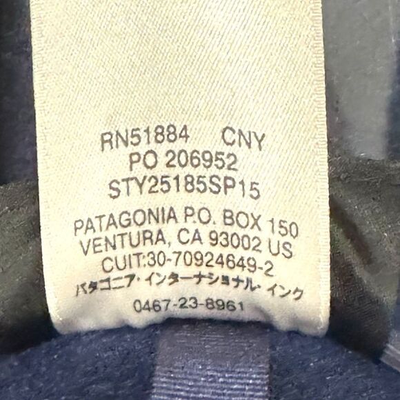 Patagonia Men's Synchilla Fleece Vest Navy Blue Size Small - Picture 10 of 10
